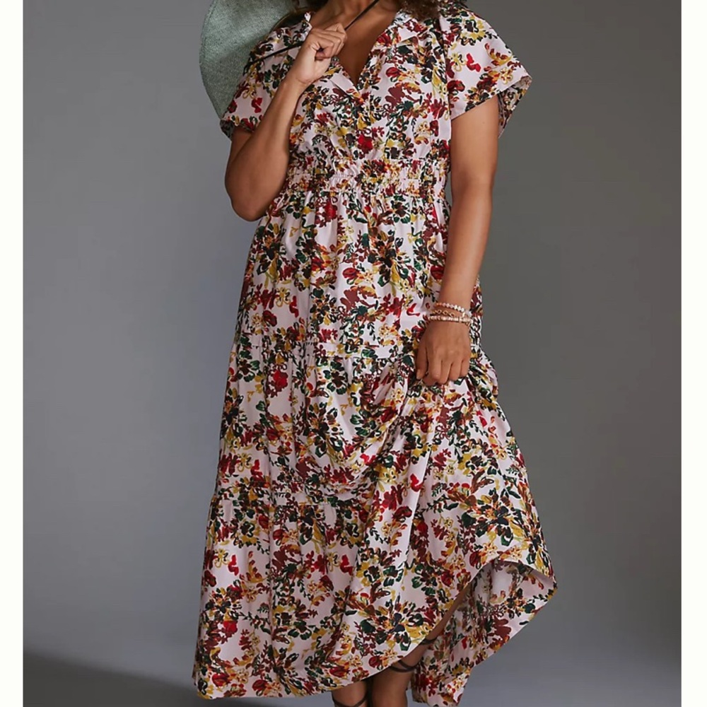 Anthropologie The Somerset Maxi Dress 2X